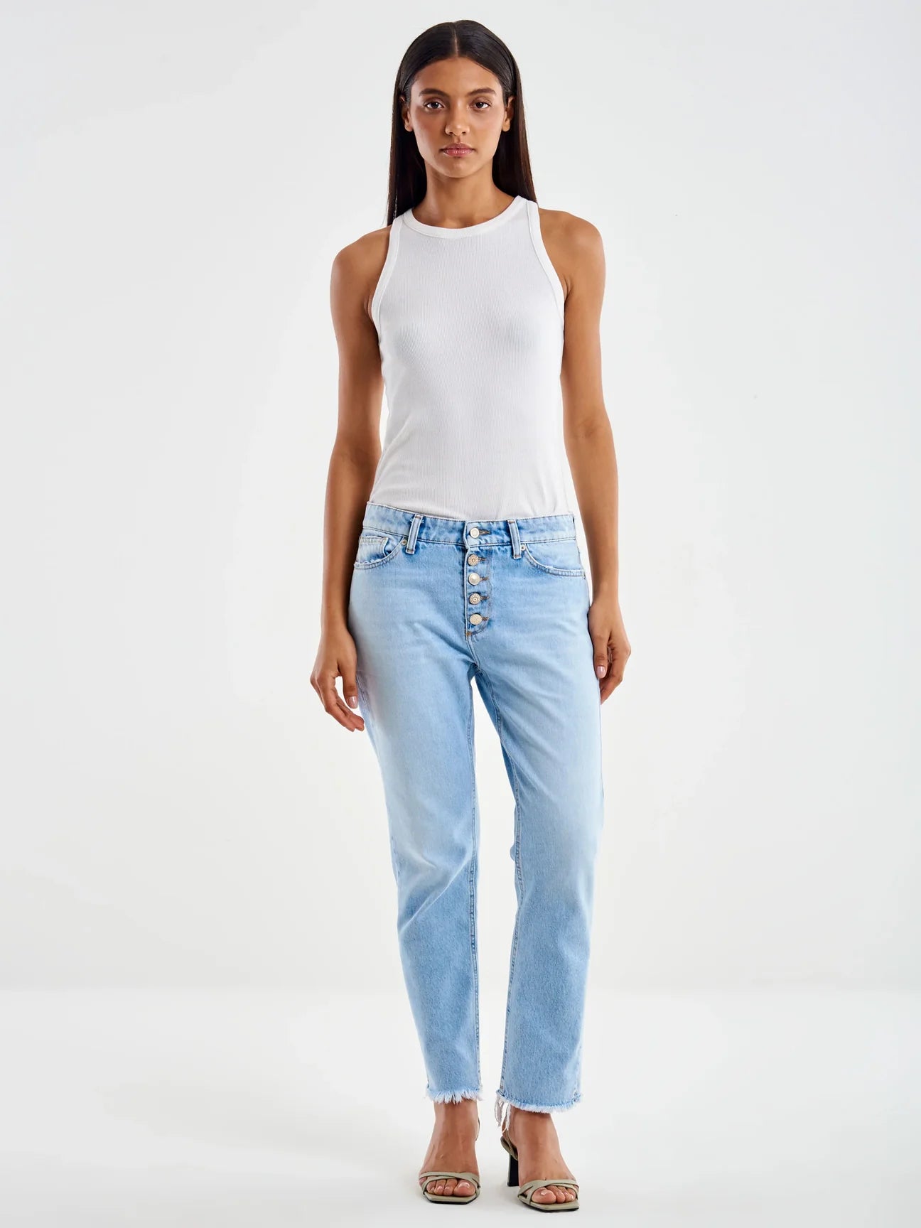 Vicolo donna jeans DD5083 Denim Chiaro