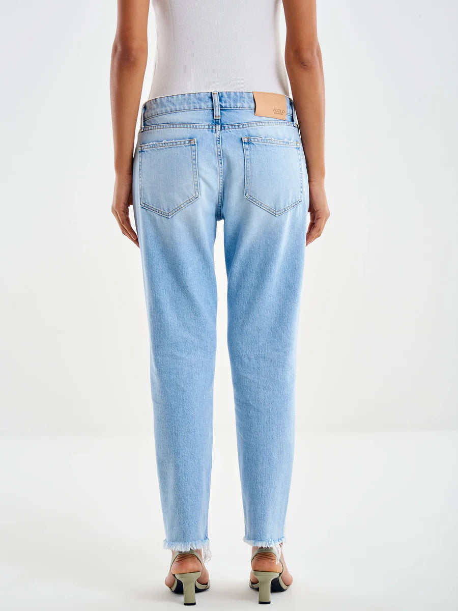 Vicolo donna jeans DD5083 Denim Chiaro