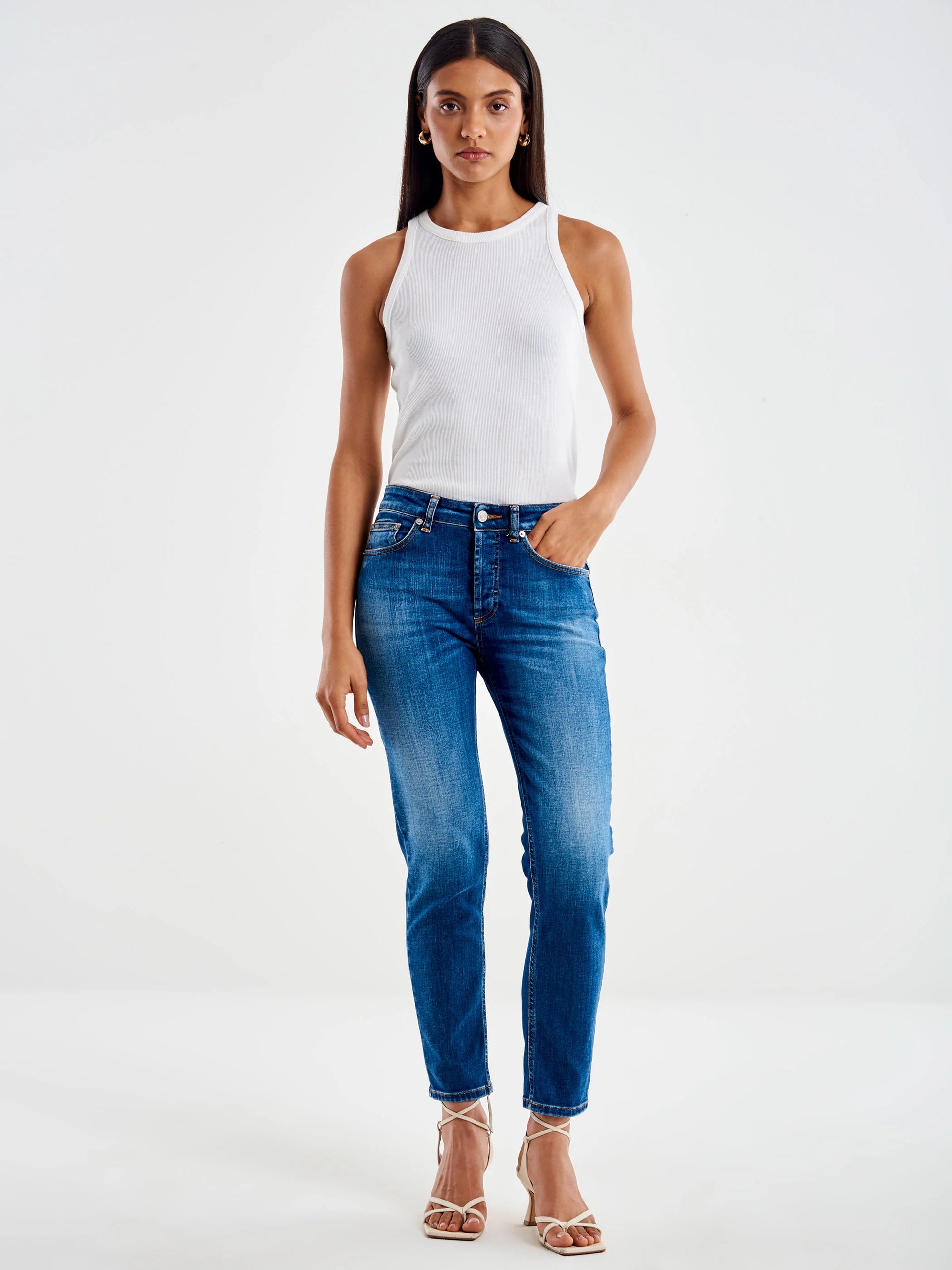 Vicolo donna jeans DD5085 Denim Blu