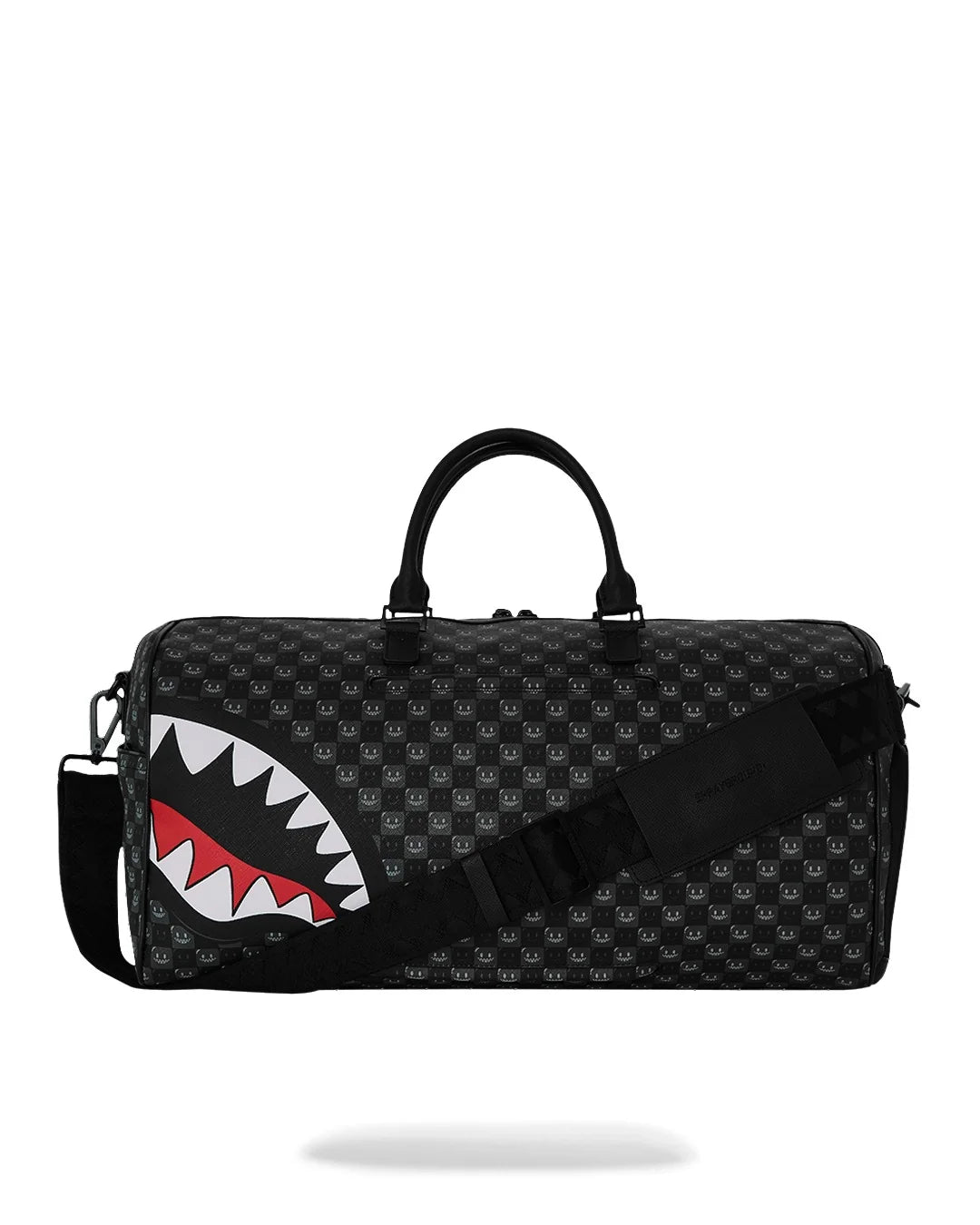 Sprayground borsa SIP WTF BUBBLY BLACK CHECK DUFFLE D9312