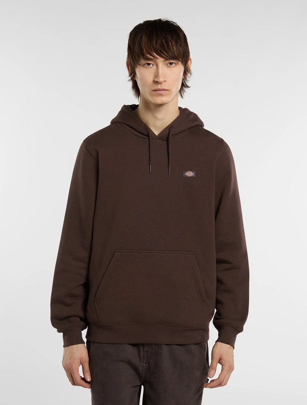dickies felpa OAKPORT HOODIE CHOCOLATE BROWN