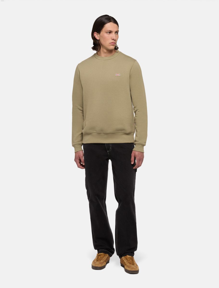 dickies uomo felpa oakport imperial green