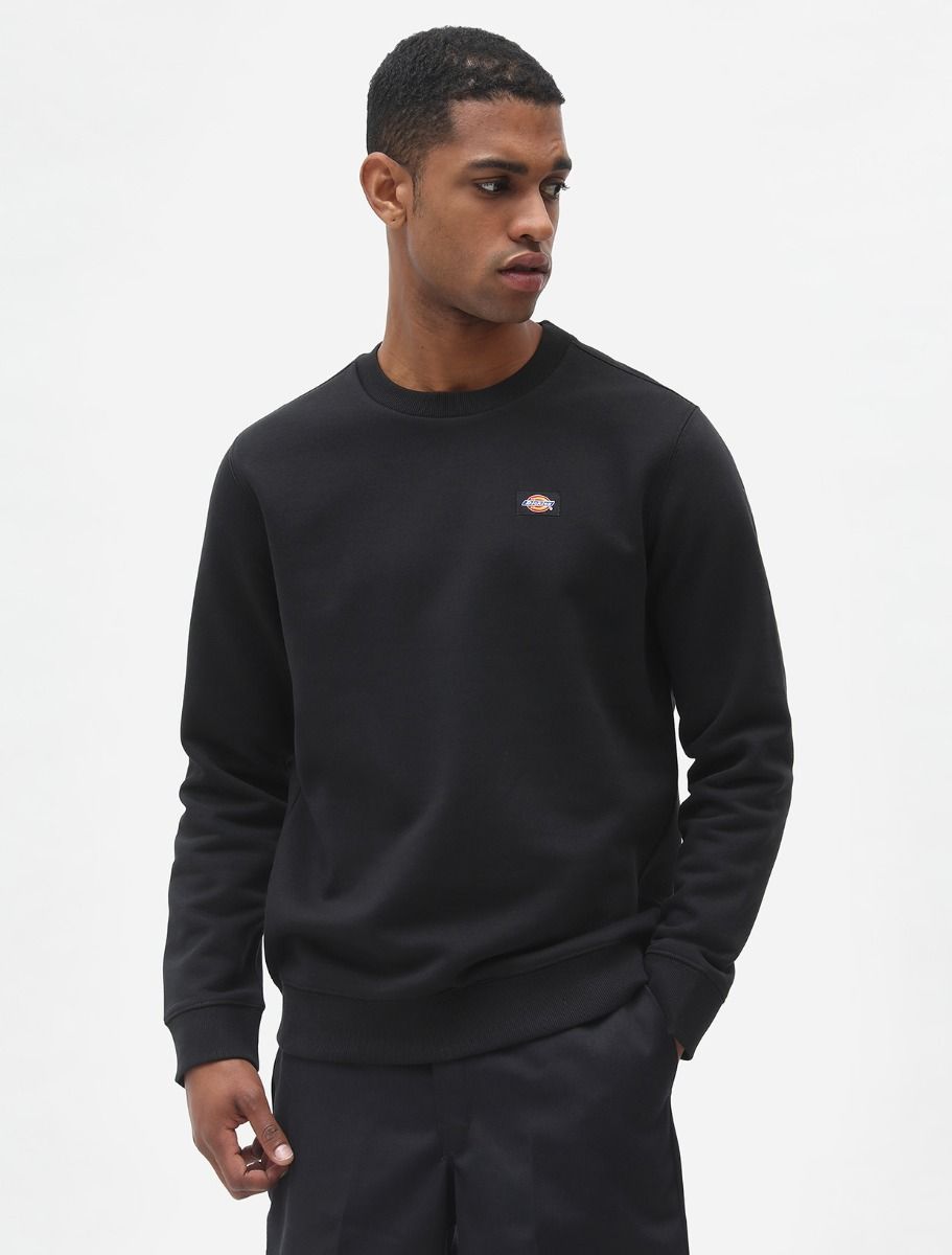 dickies uomo felpa oakport black