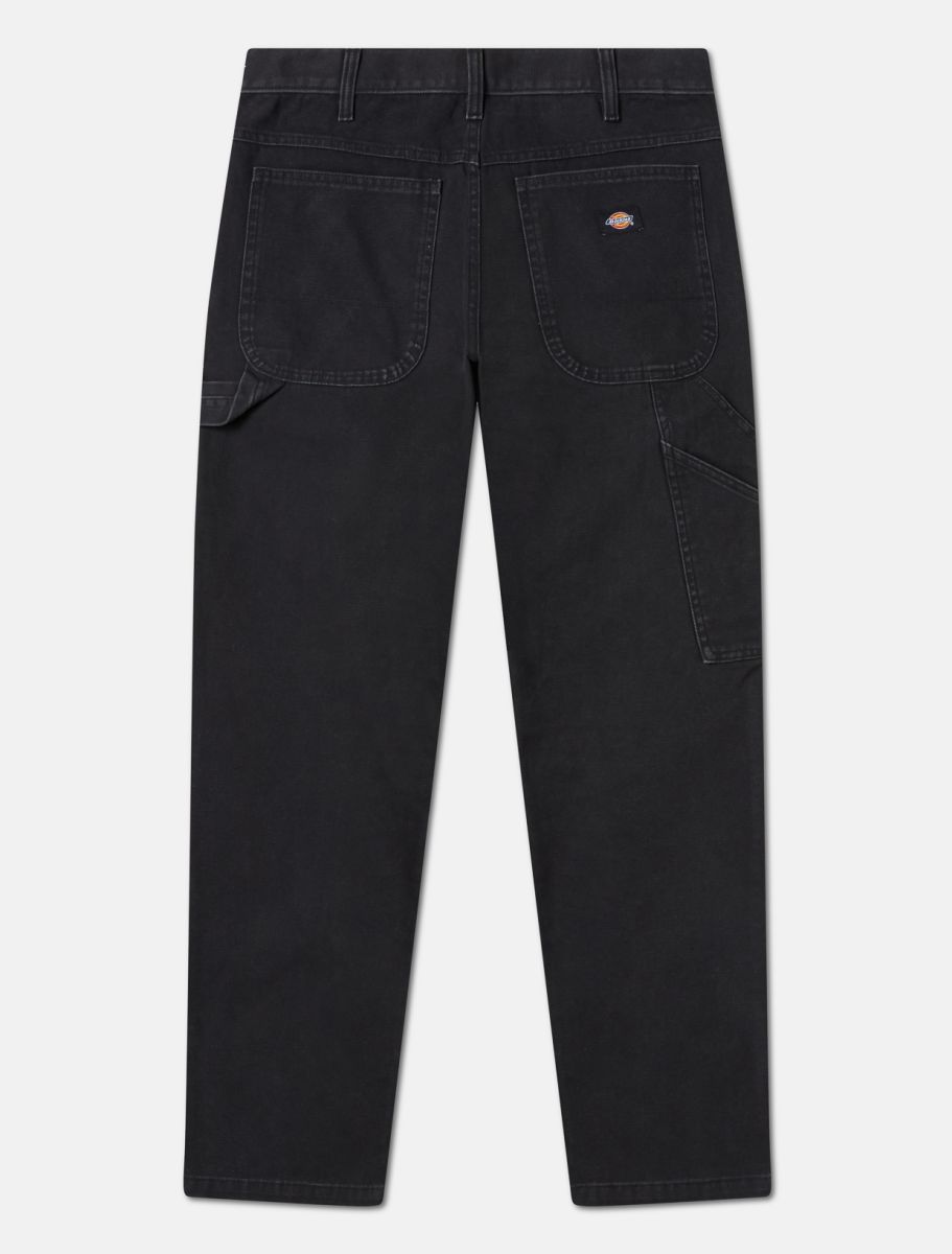 dickies uomo pantalone duck carpenter stone w.black