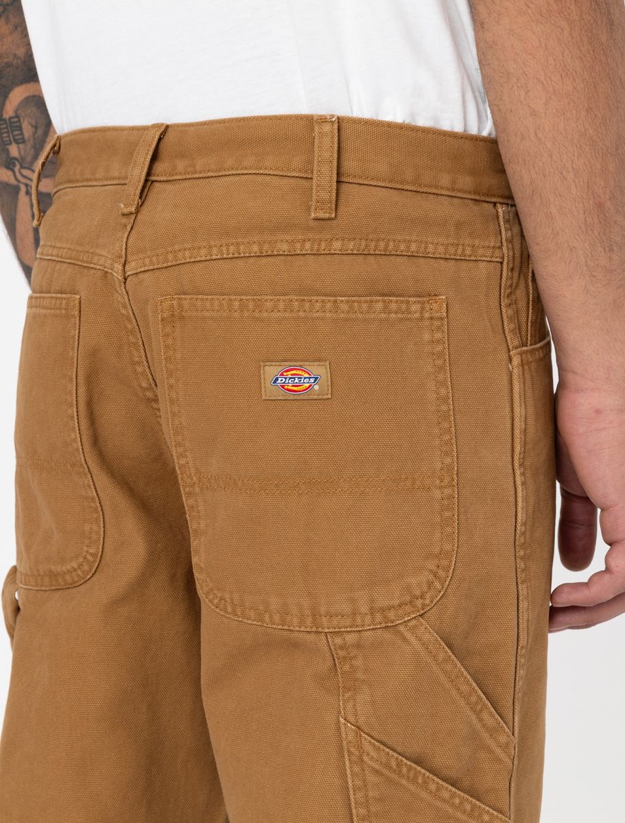 dickies uomo pantalone duck carpenter stone w.brown