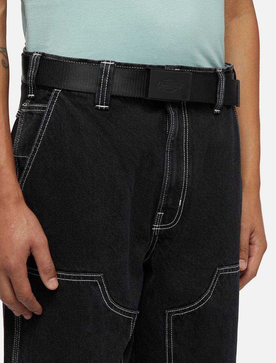dickies uomo cintura deer lodge belt black