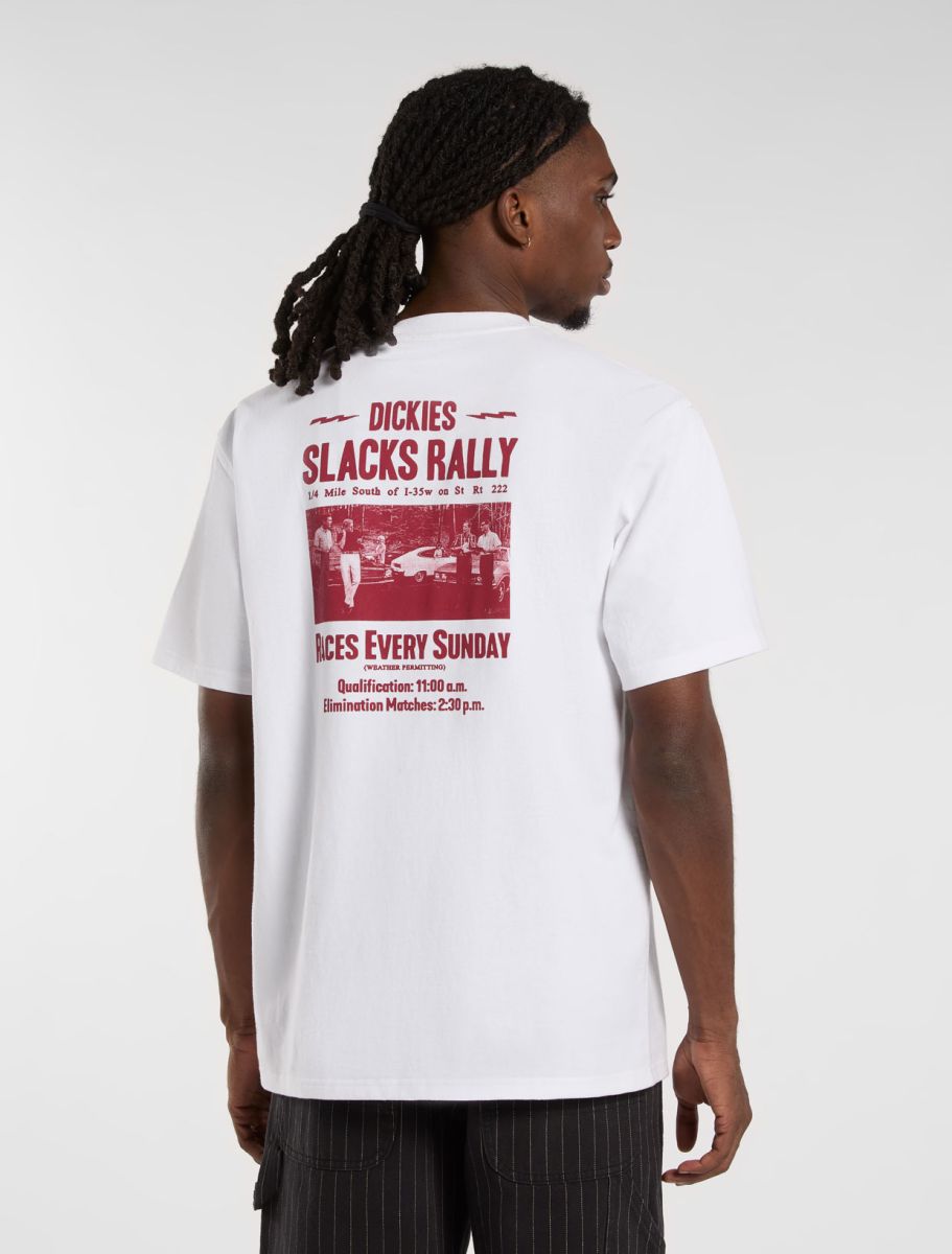 Dickies uomo t-shirt Slacks Rally DK0A4Z8U0WH1