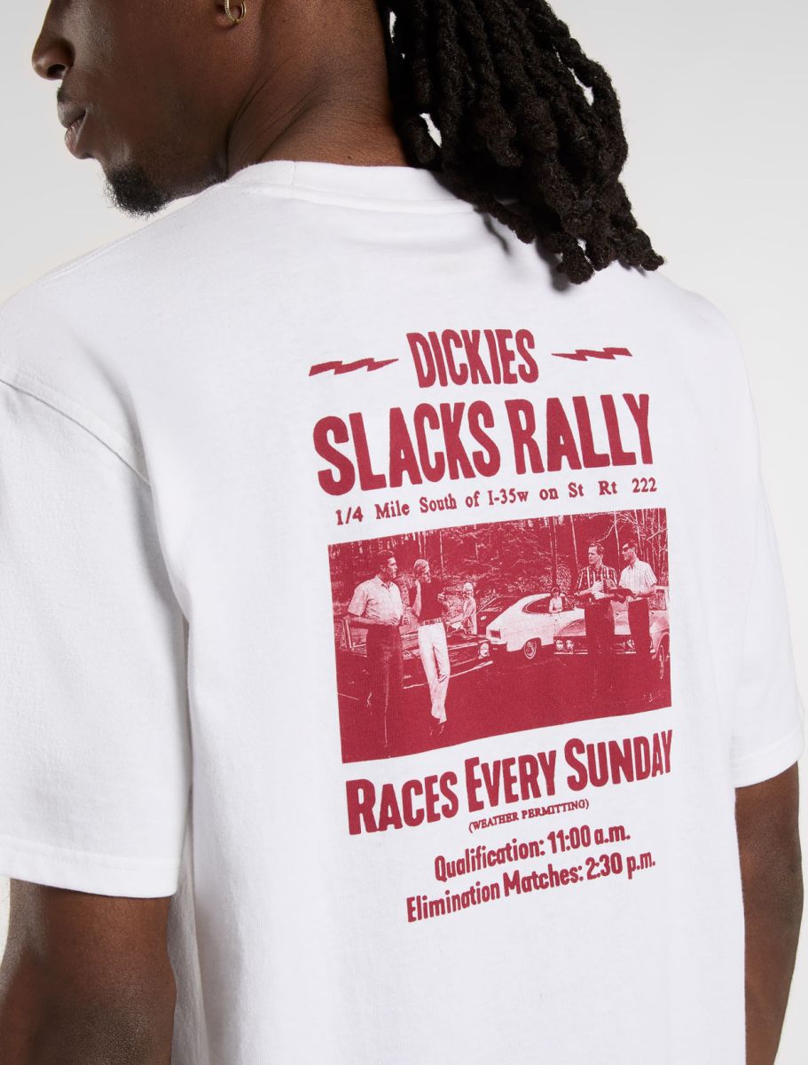 Dickies uomo t-shirt Slacks Rally DK0A4Z8U0WH1