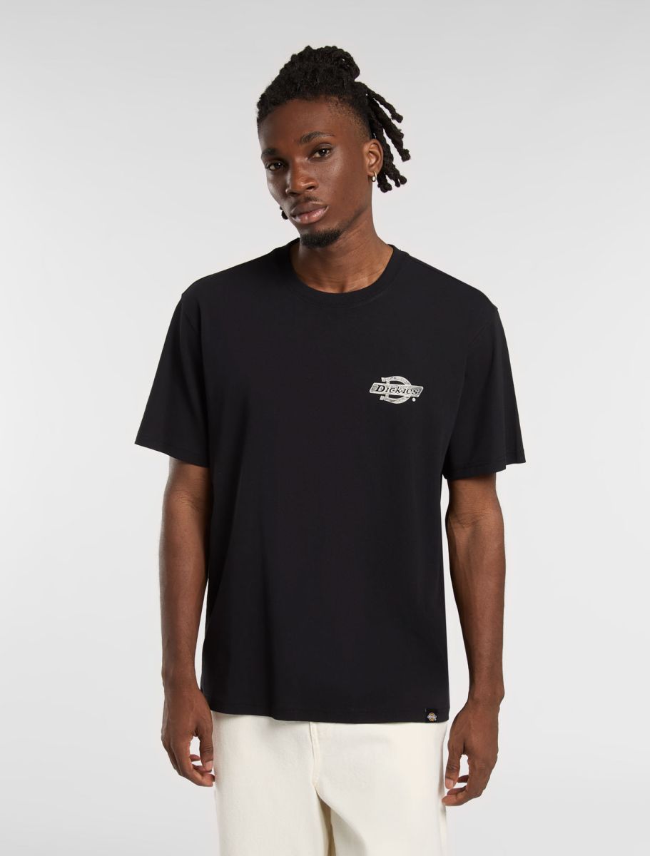 Dickies uomo t-shirt Wood Logo DK0A4ZATBLK1