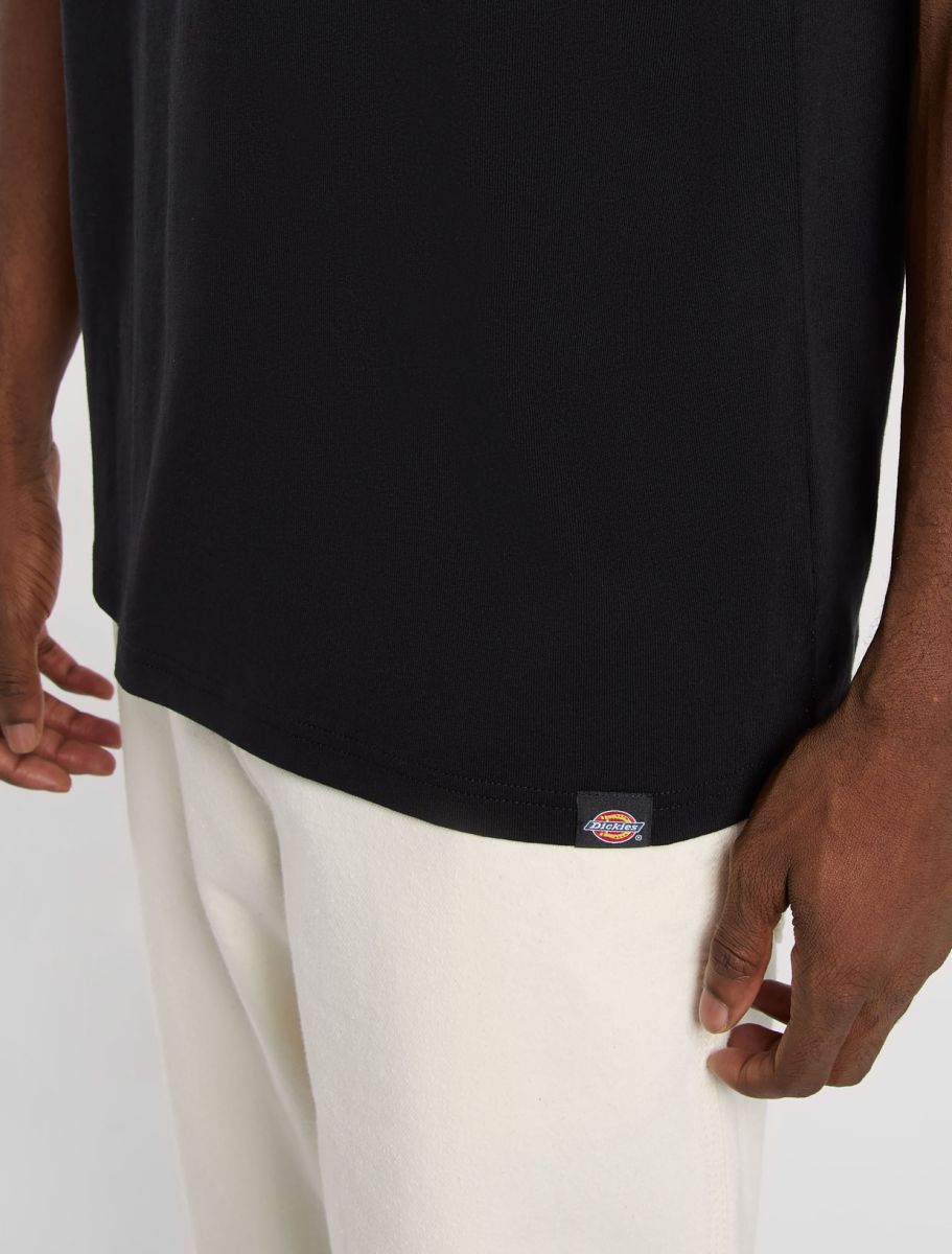 Dickies uomo t-shirt Wood Logo DK0A4ZATBLK1