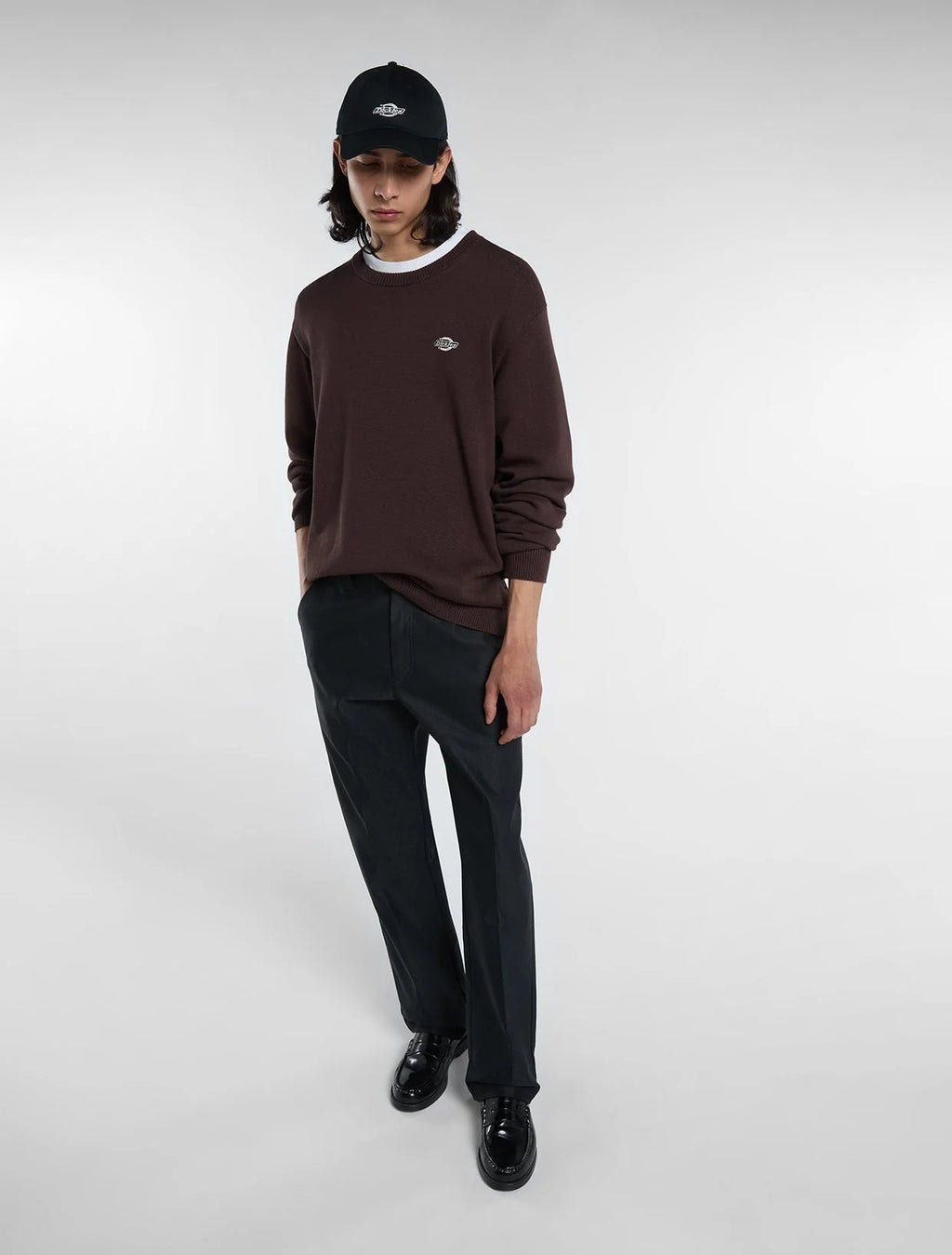 dickies felpa SUMMERDALE CHOCOLATE BROWN 0A87OP