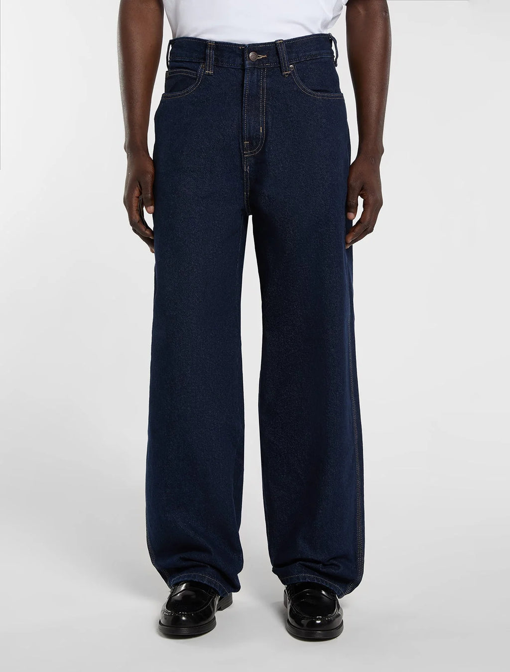 Dickies jeans BAGGY TAPERED WORK RINSED A88EDRI