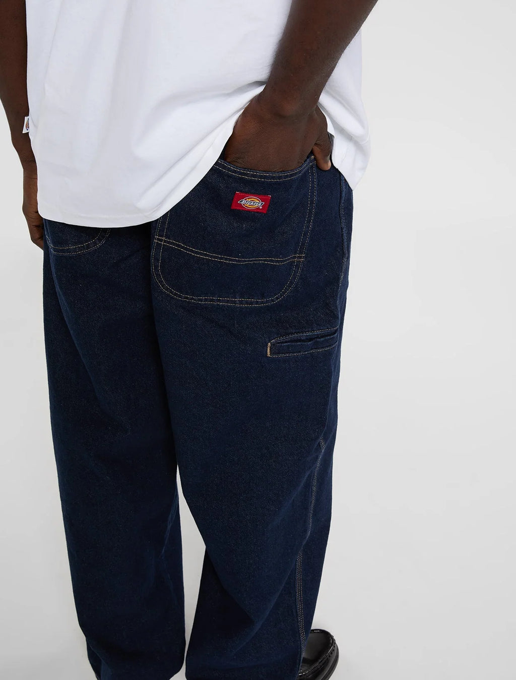 Dickies jeans BAGGY TAPERED WORK RINSED A88EDRI
