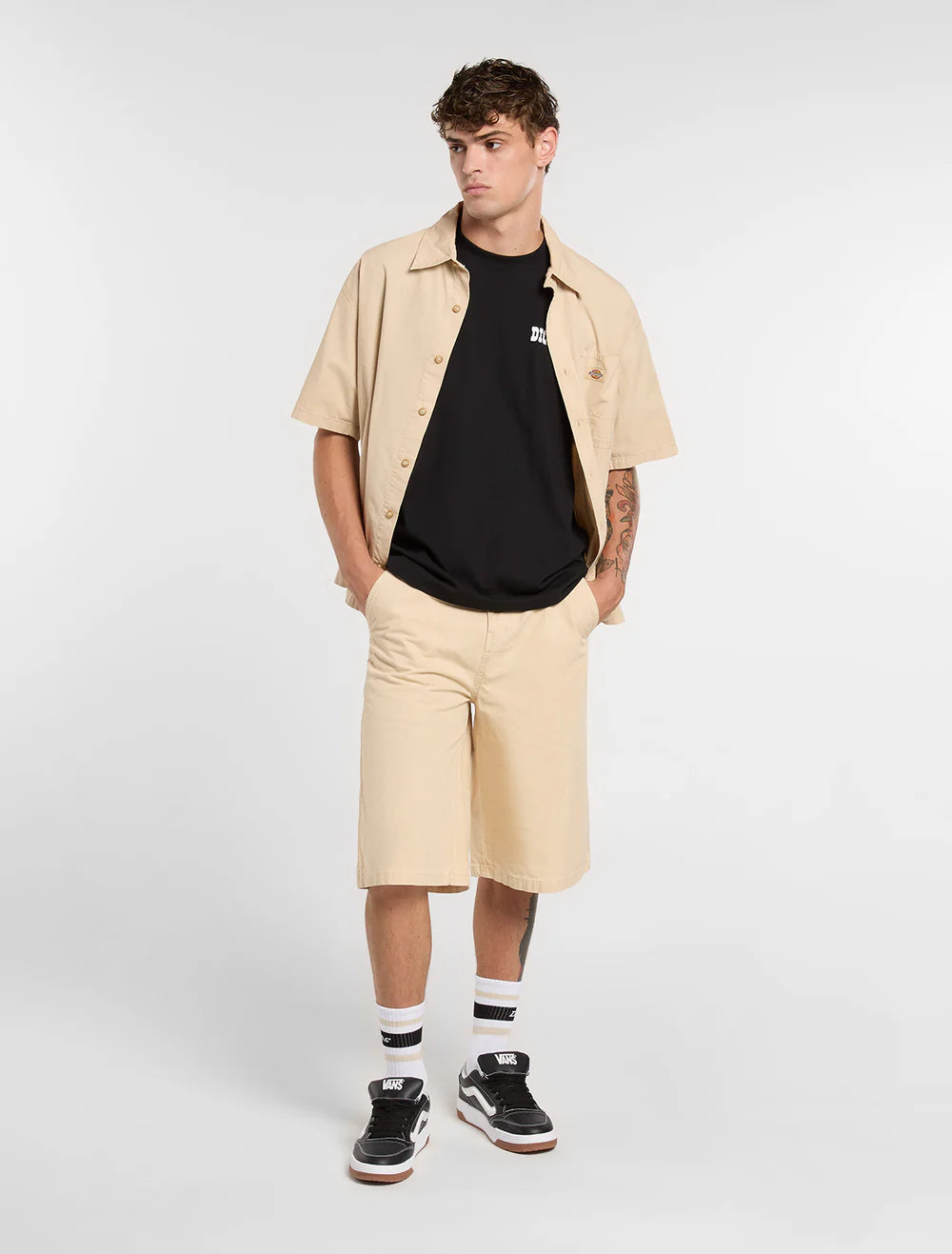 Dickies uomo t-shirt PLAIN CITY DK0A88JIBLK1