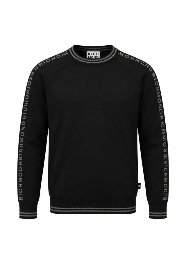 Richmond maglia SWEATER JAPOR UMA26041MA Nero