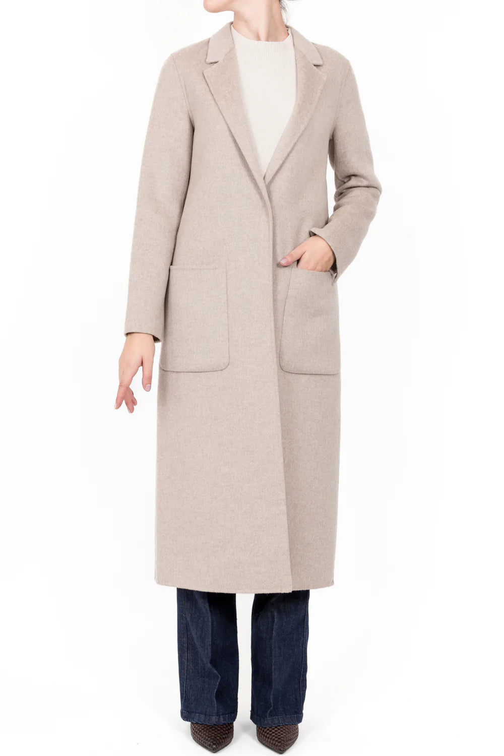 Vicolo donna cappotto TS0005 Tortora