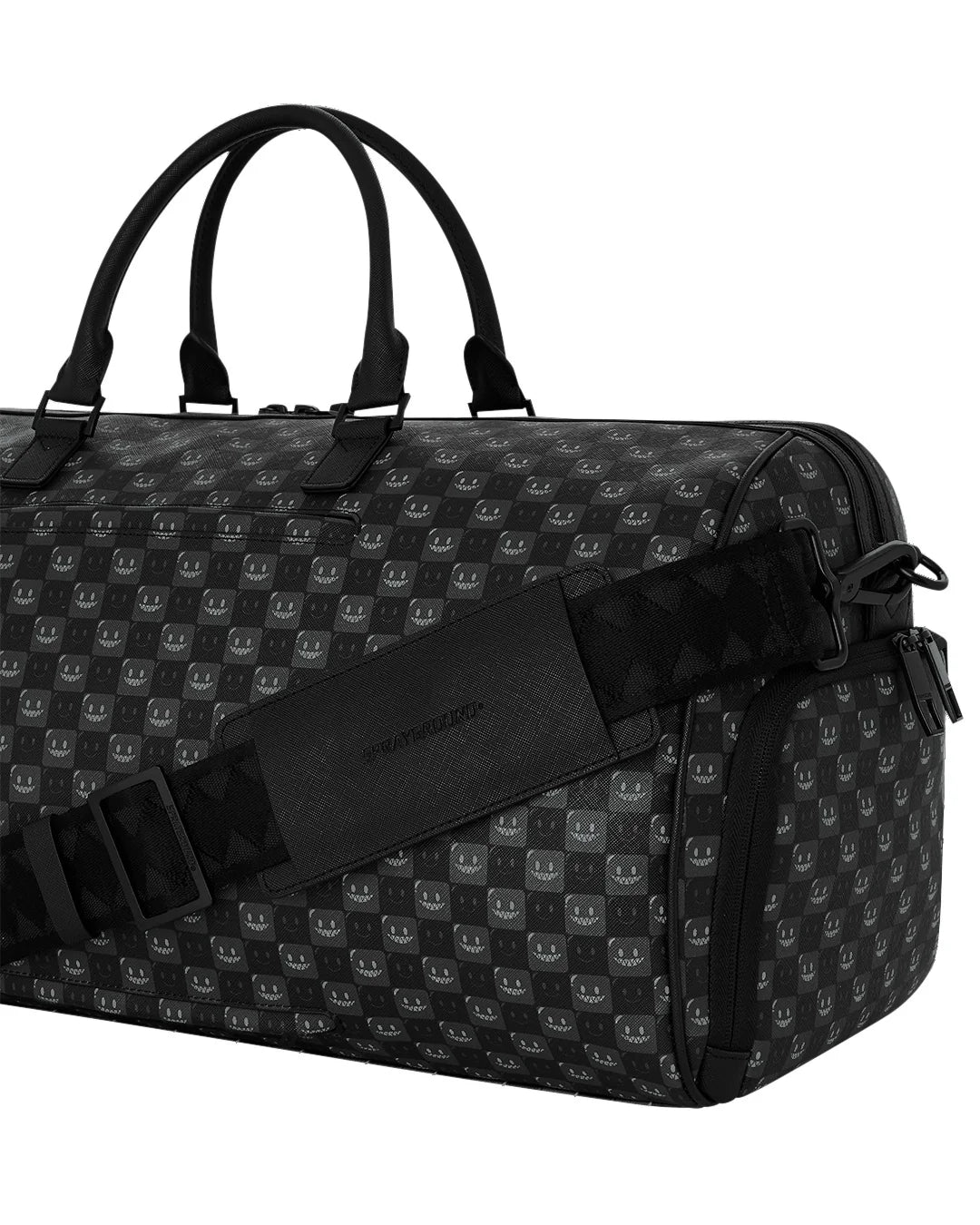 Sprayground borsa SIP WTF BUBBLY BLACK CHECK DUFFLE D9312
