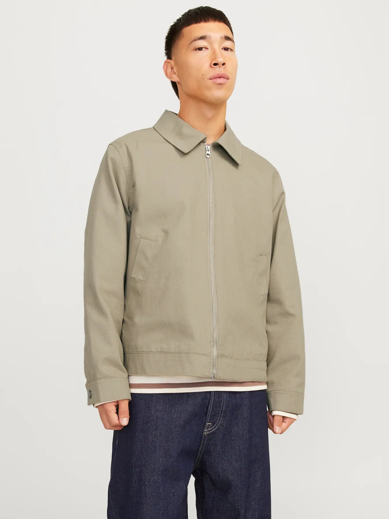 Jack & Jones uomo giubbino Boston 12272873 SilverSag