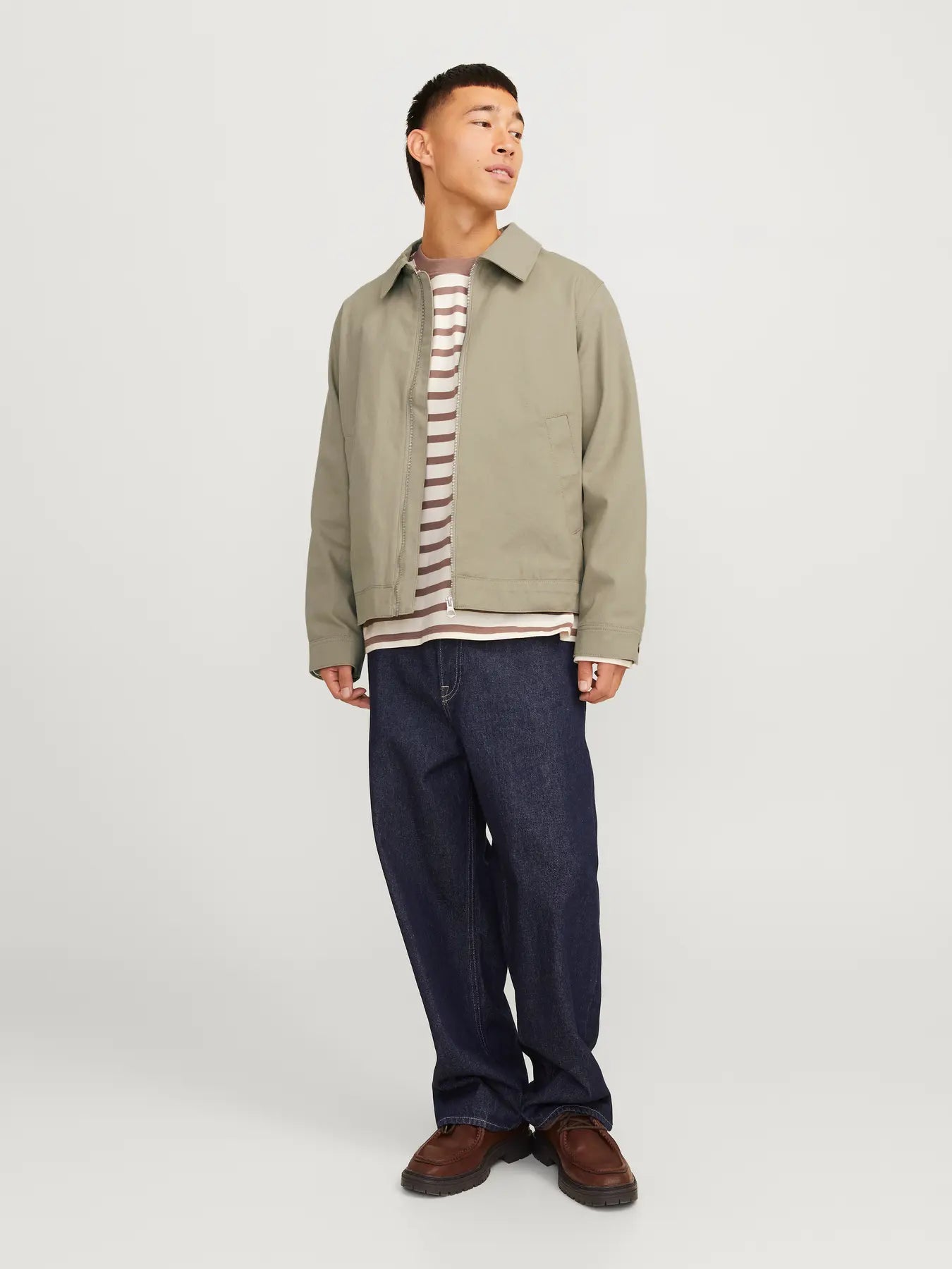 Jack & Jones uomo giubbino Boston 12272873 SilverSag