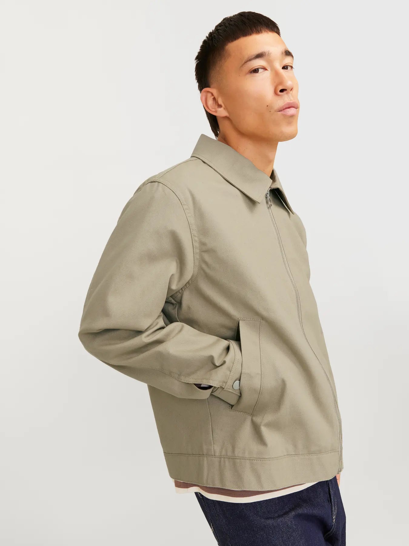 Jack & Jones uomo giubbino Boston 12272873 SilverSag