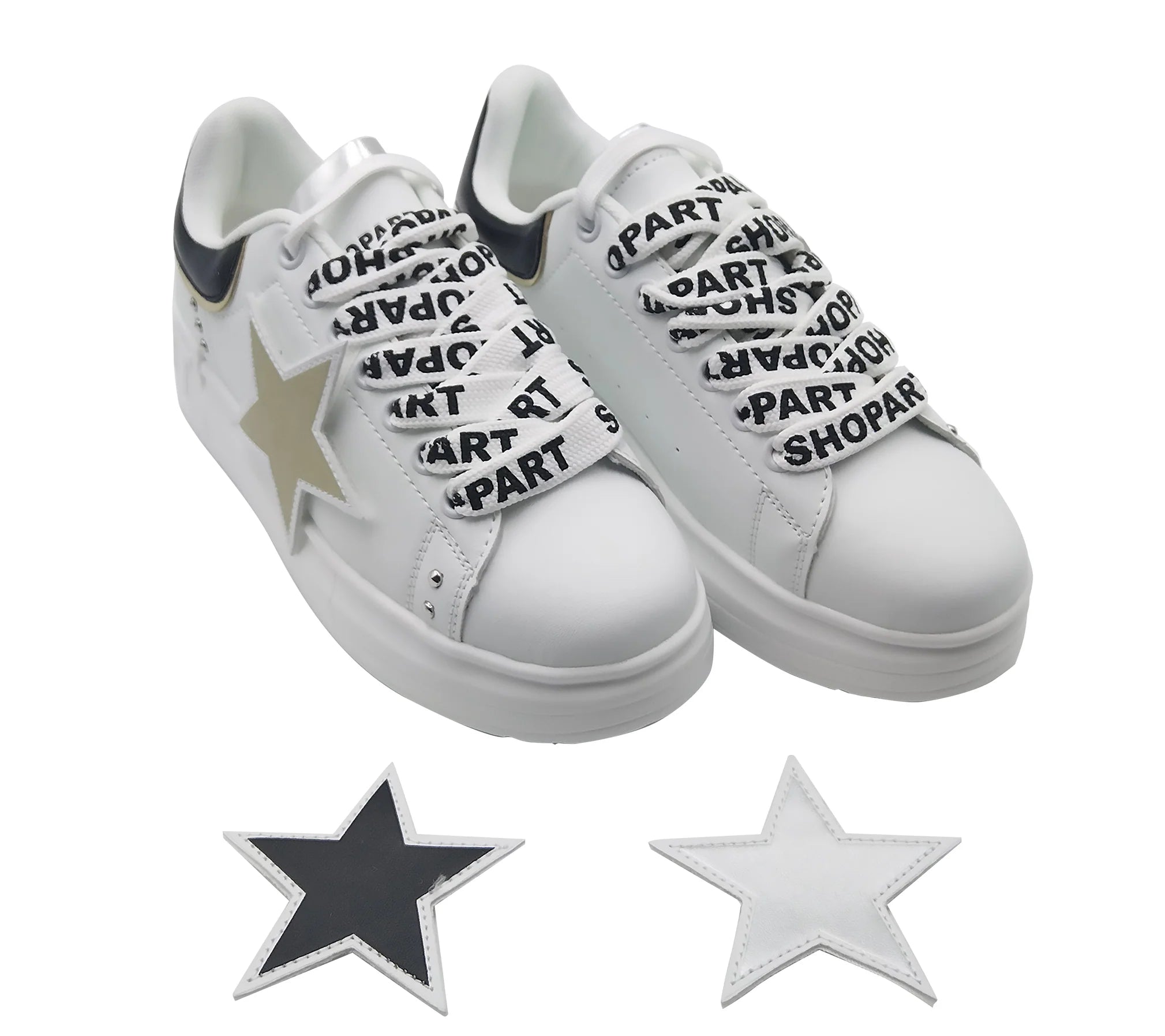Shop Art donna scarpa sneakers Kim SASS240715 OFFWHITE/GOLD/SILVER/NERO