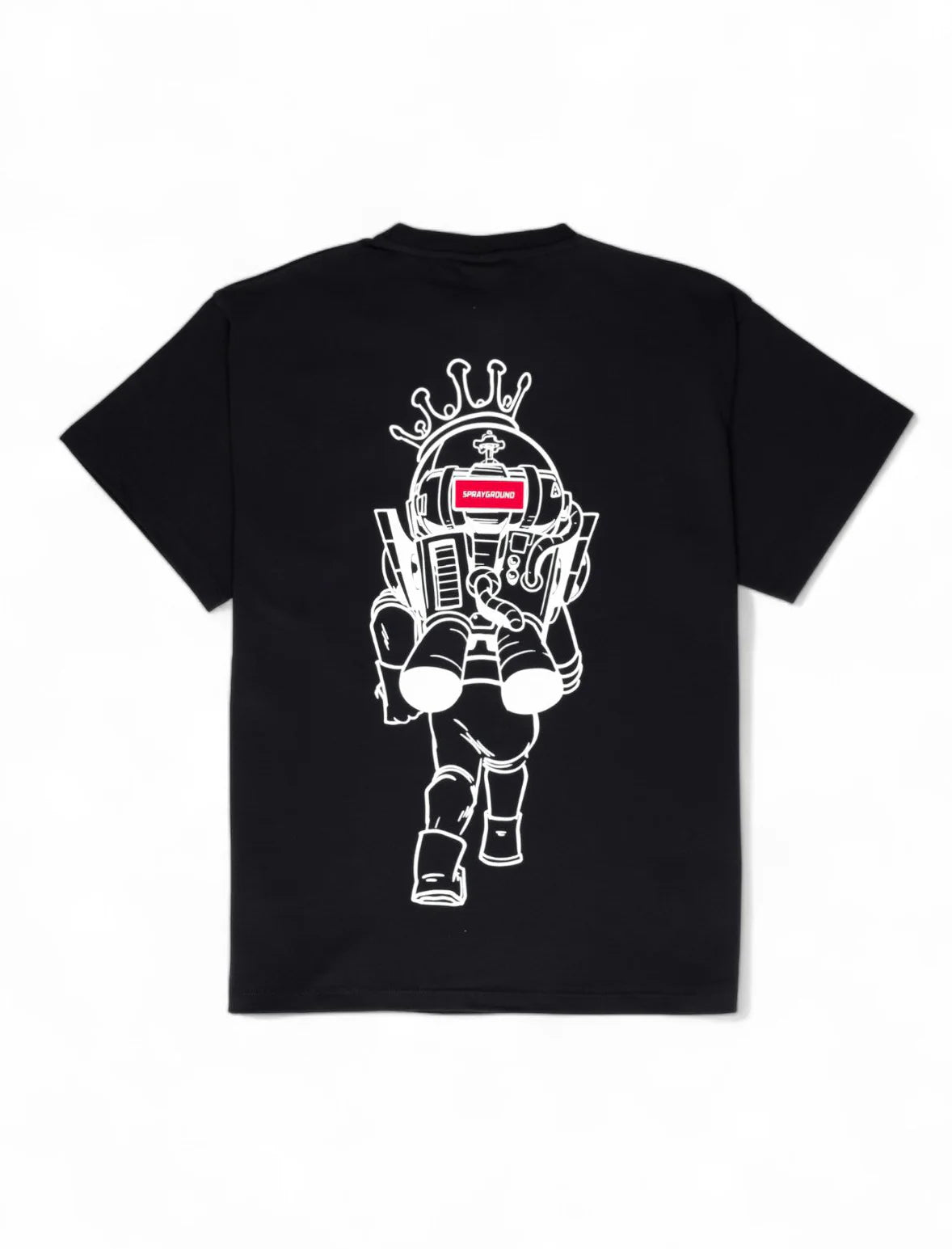 sprayground uomo t-shirt Atromane Walking SP620BLK