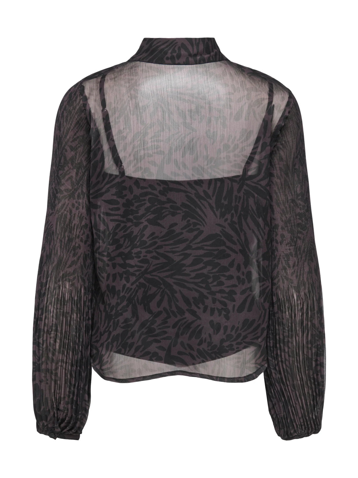 Only camicia STAR PENINNA 15384283 CHOCOLATE