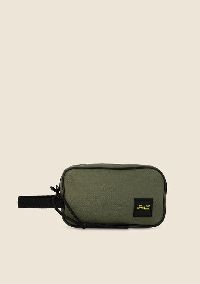 f**k uomo cosmetic bag FA25-M01AU81MG Military