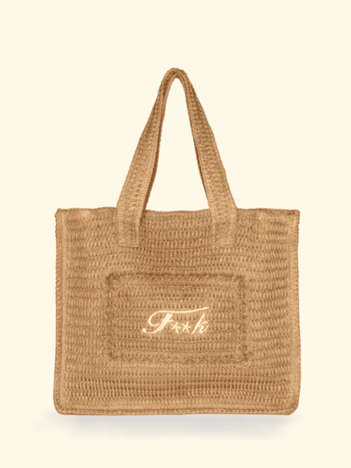 f**k donna borsa ToteBag - Beige FA26-SW0001BG
