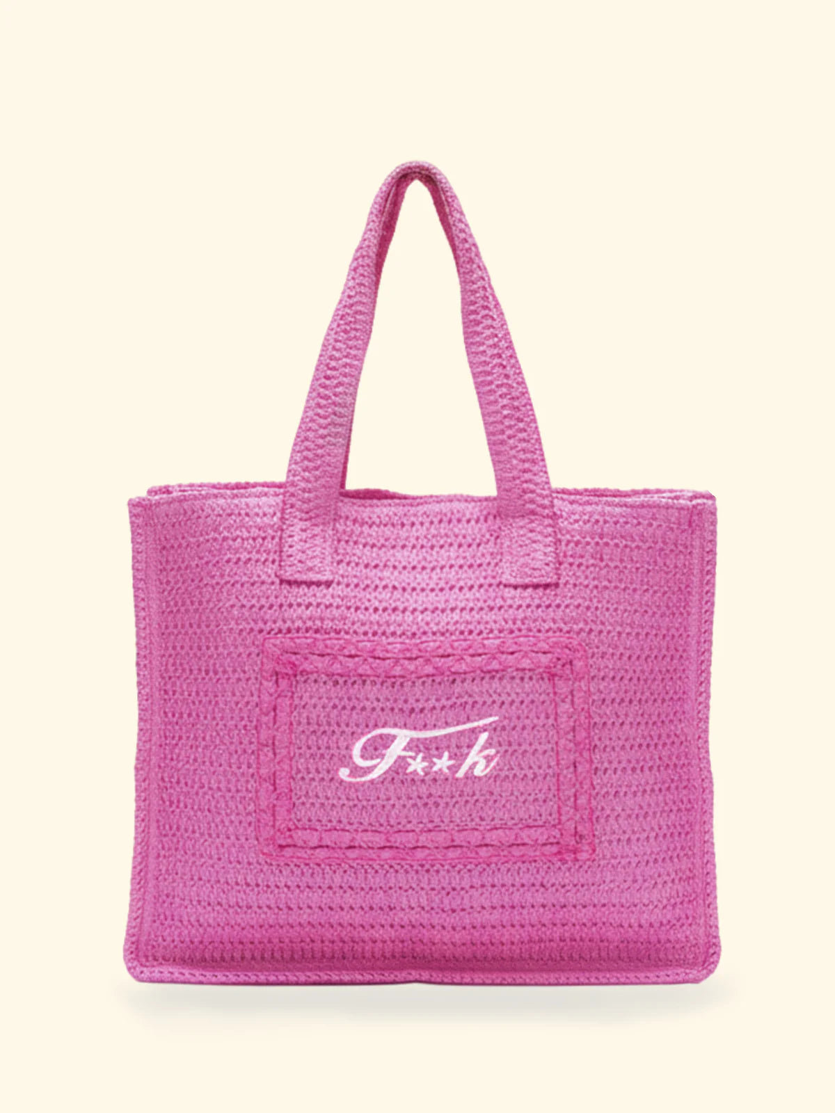 f**k donna borsa ToteBag - Fuxia FA26-SW0001FX