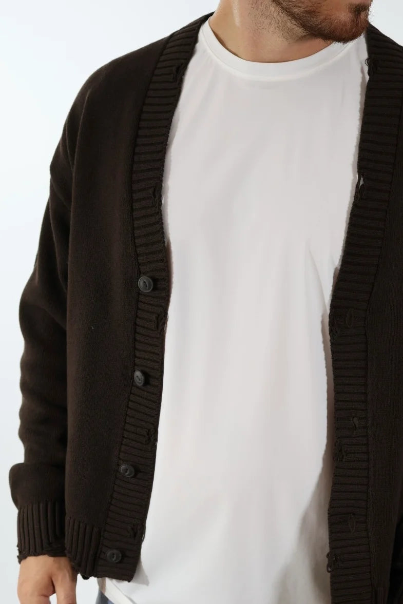 Only&Sons cardigan TUNE DS CROP 22039814 Coffee