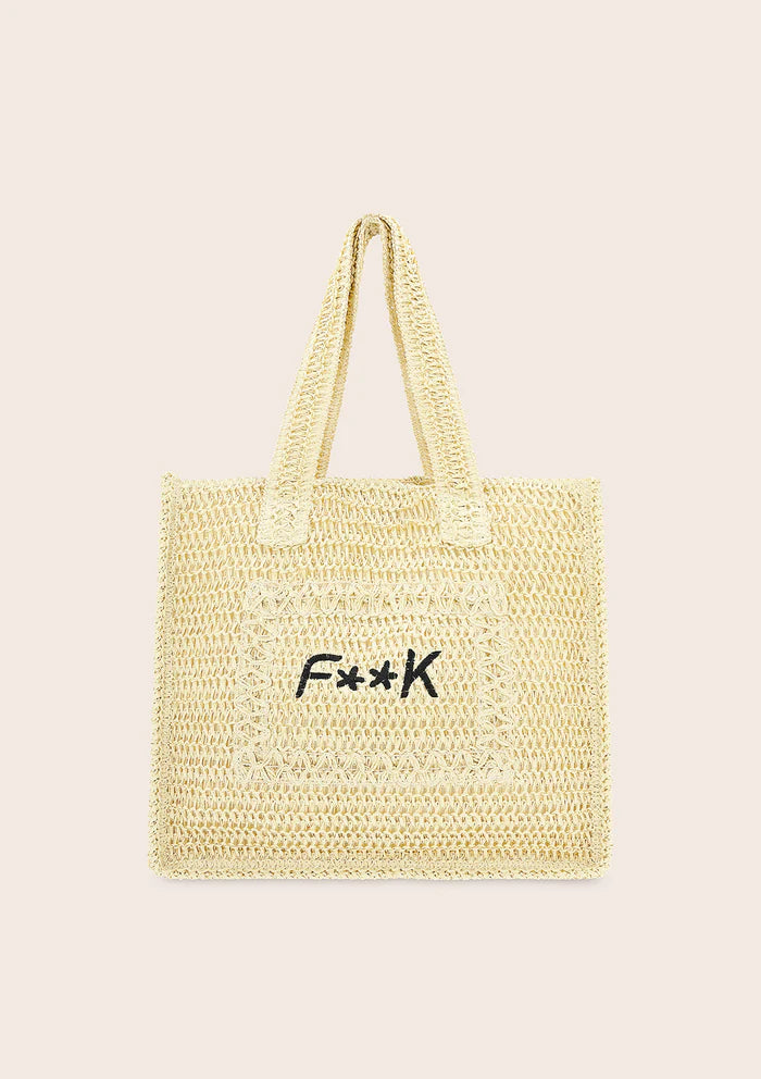 f**k donna borsa tote summer FA25-A055BG