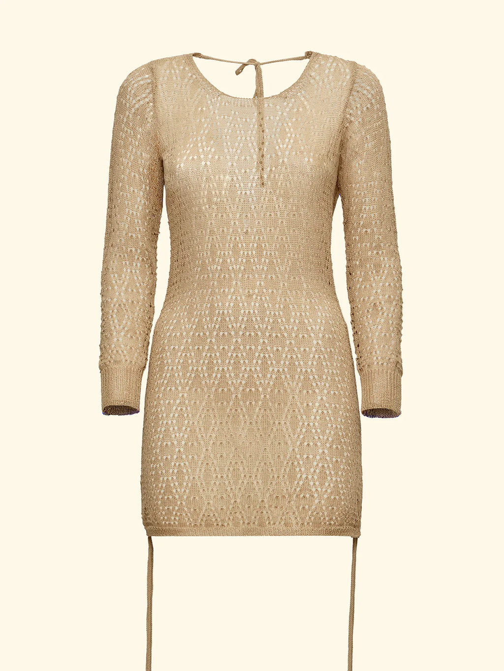 f**k donna abito corto Beige FK26-SW0107BG
