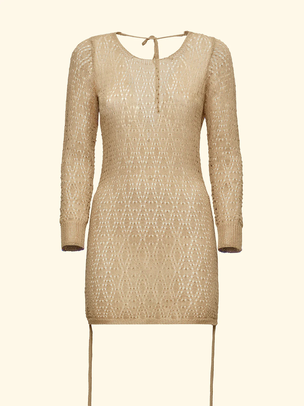 f**k donna abito corto Beige FK26-SW0107BG