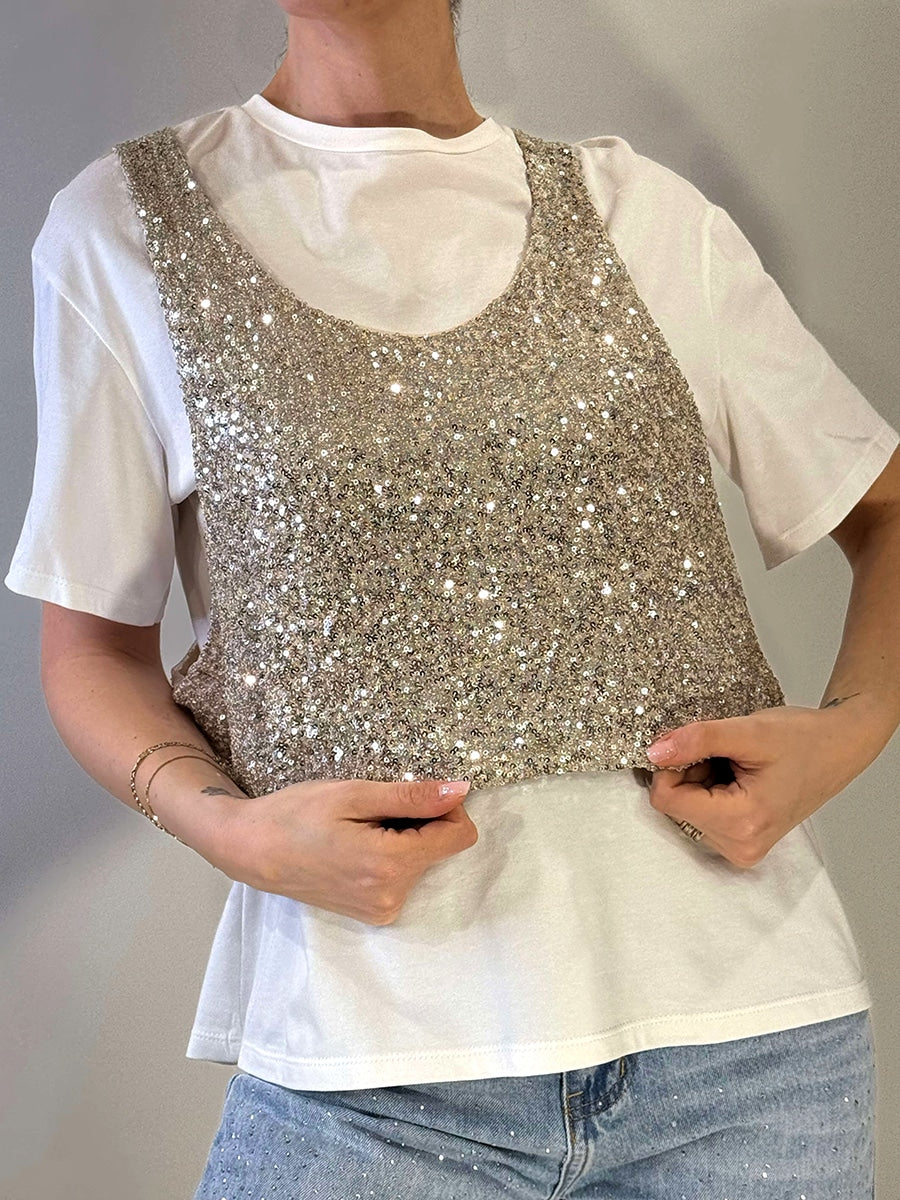 susy mix donna t-shirt S0019