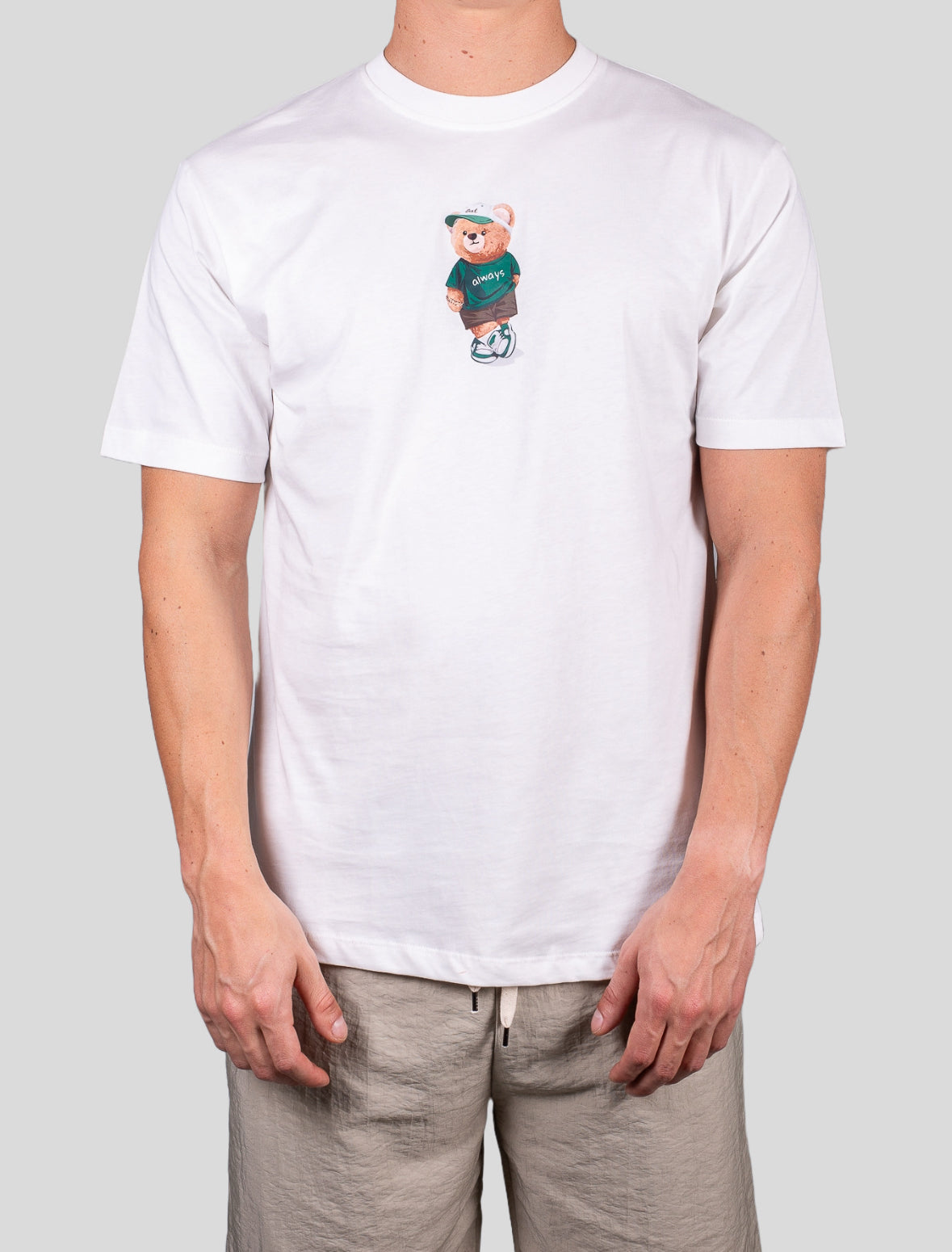 Gold Rush uomo t-shirt M1BALE06 Panna