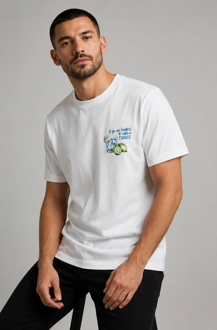 Gold Rush uomo t-shirt Stampa\Ricamo M1TROPI04
