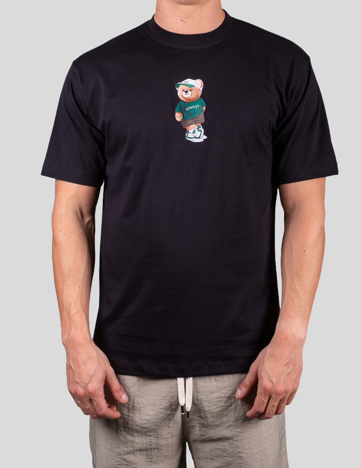 Gold Rush uomo t-shirt M1BALE06 Nero