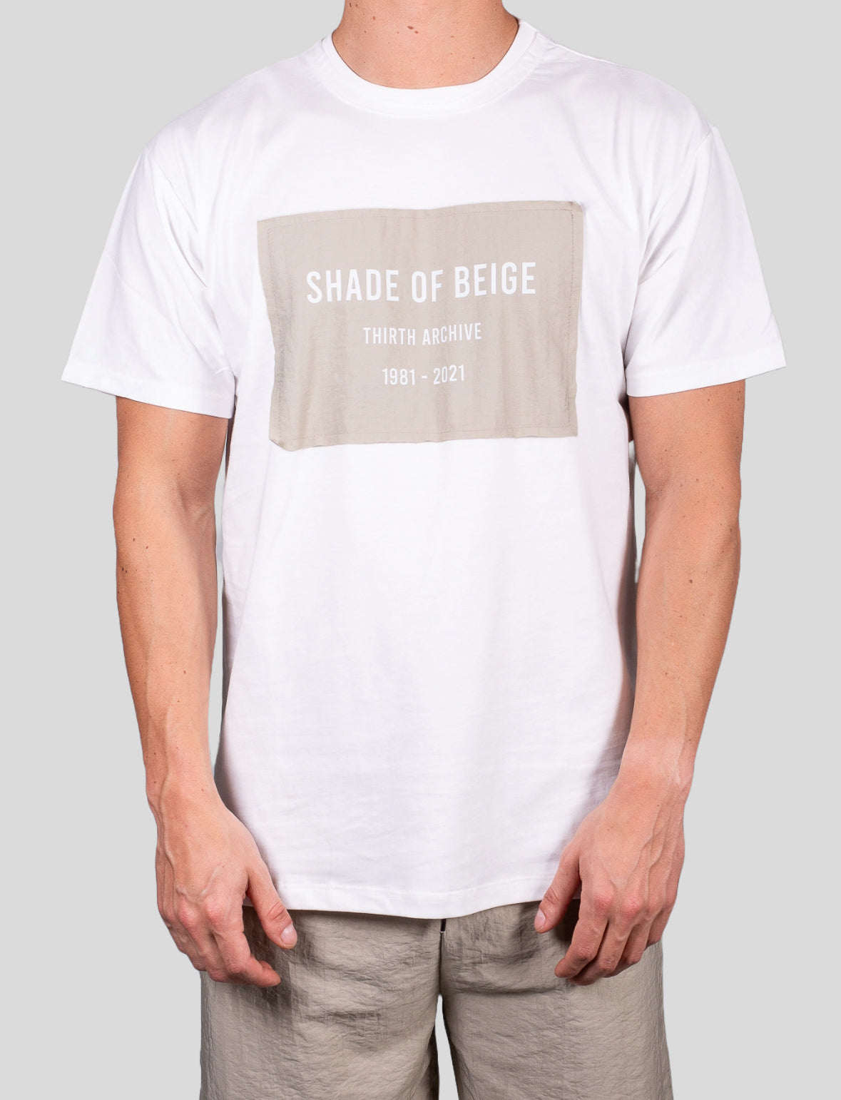 Gold Rush uomo t-shirt M1FAS33 Panna