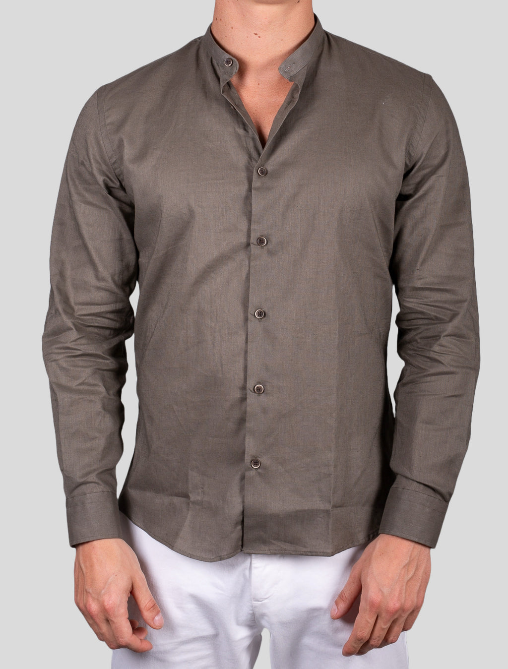 Gold Rush uomo camicia lino corea seul Militare