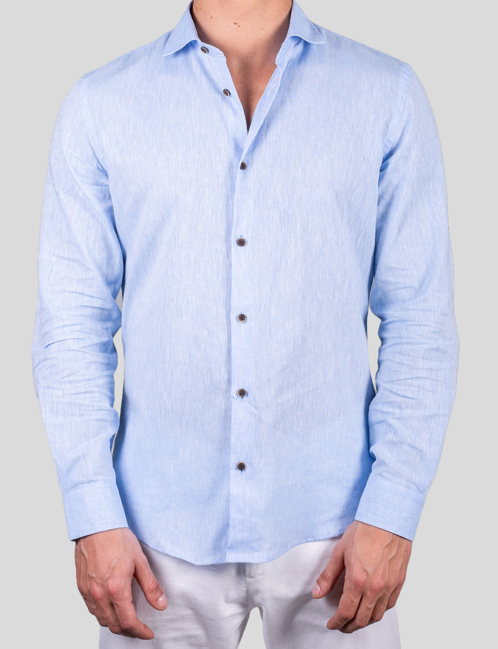 Gold Rush uomo camicia Collo Francese 56008