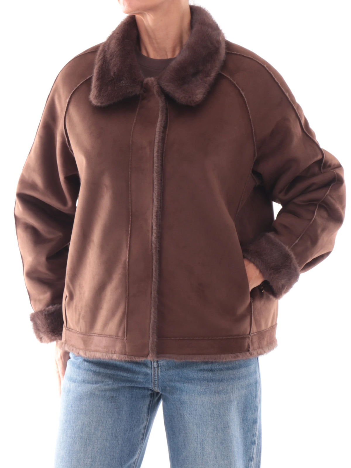 Yes Zee giubbino reversibile tessuto KI000232