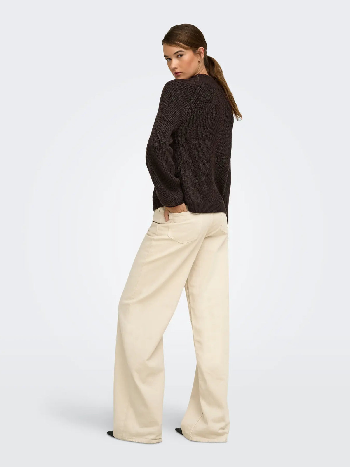 Only maglia KATIA 15324678 NOOS Chocolate Torte