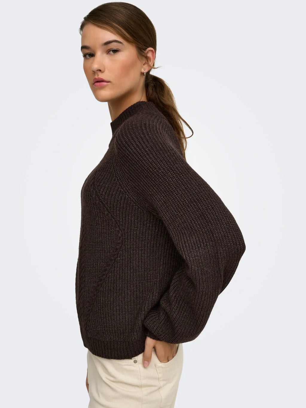 Only maglia KATIA 15324678 NOOS Chocolate Torte