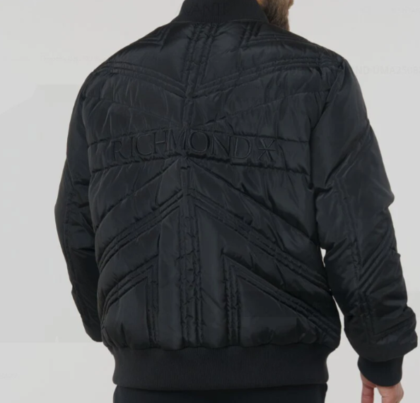 Richmond uomo giubbino Macije UMA25088PIHB Black