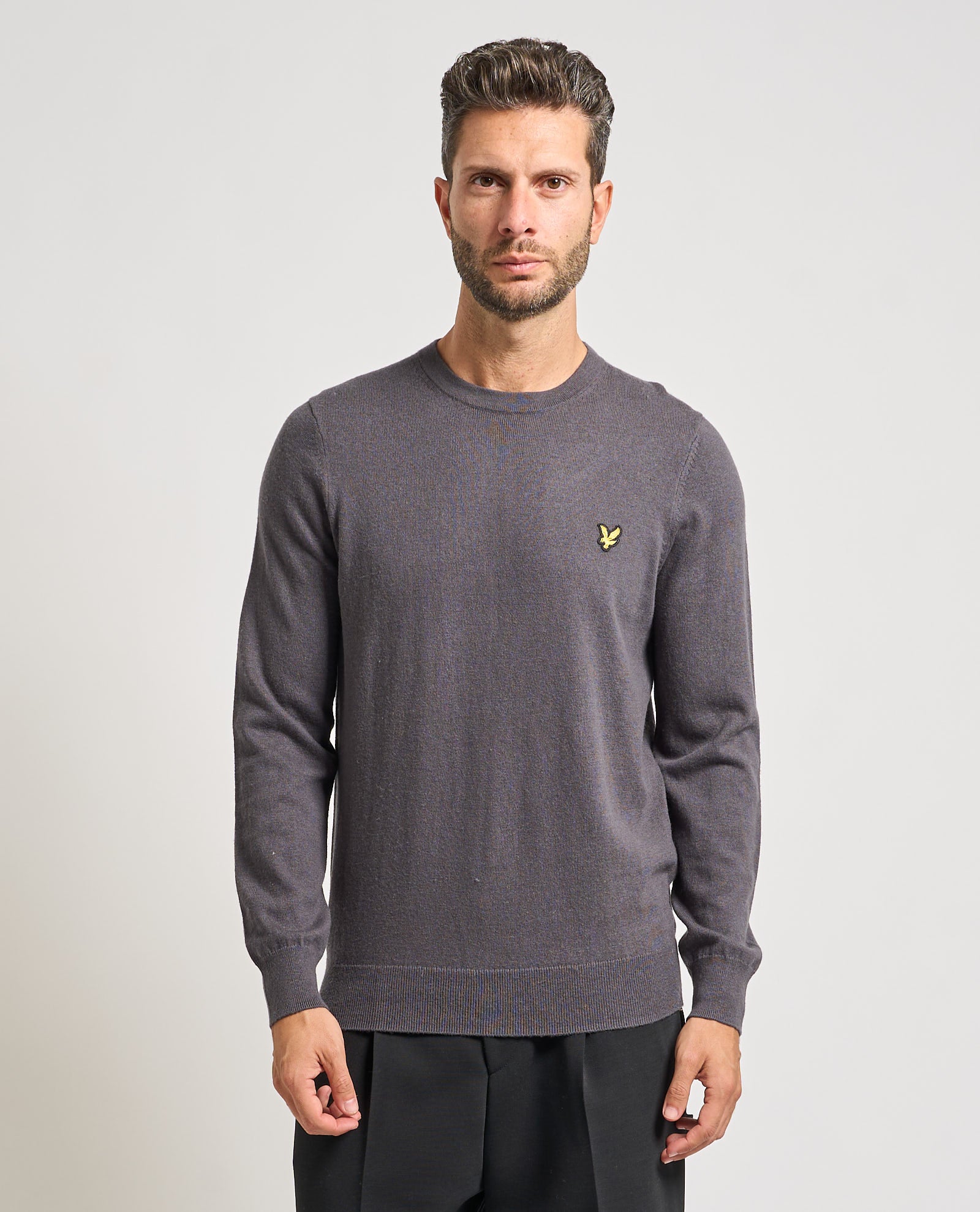 Lyle & Scott uomo maglia Cotton Merino KN2110VC X878