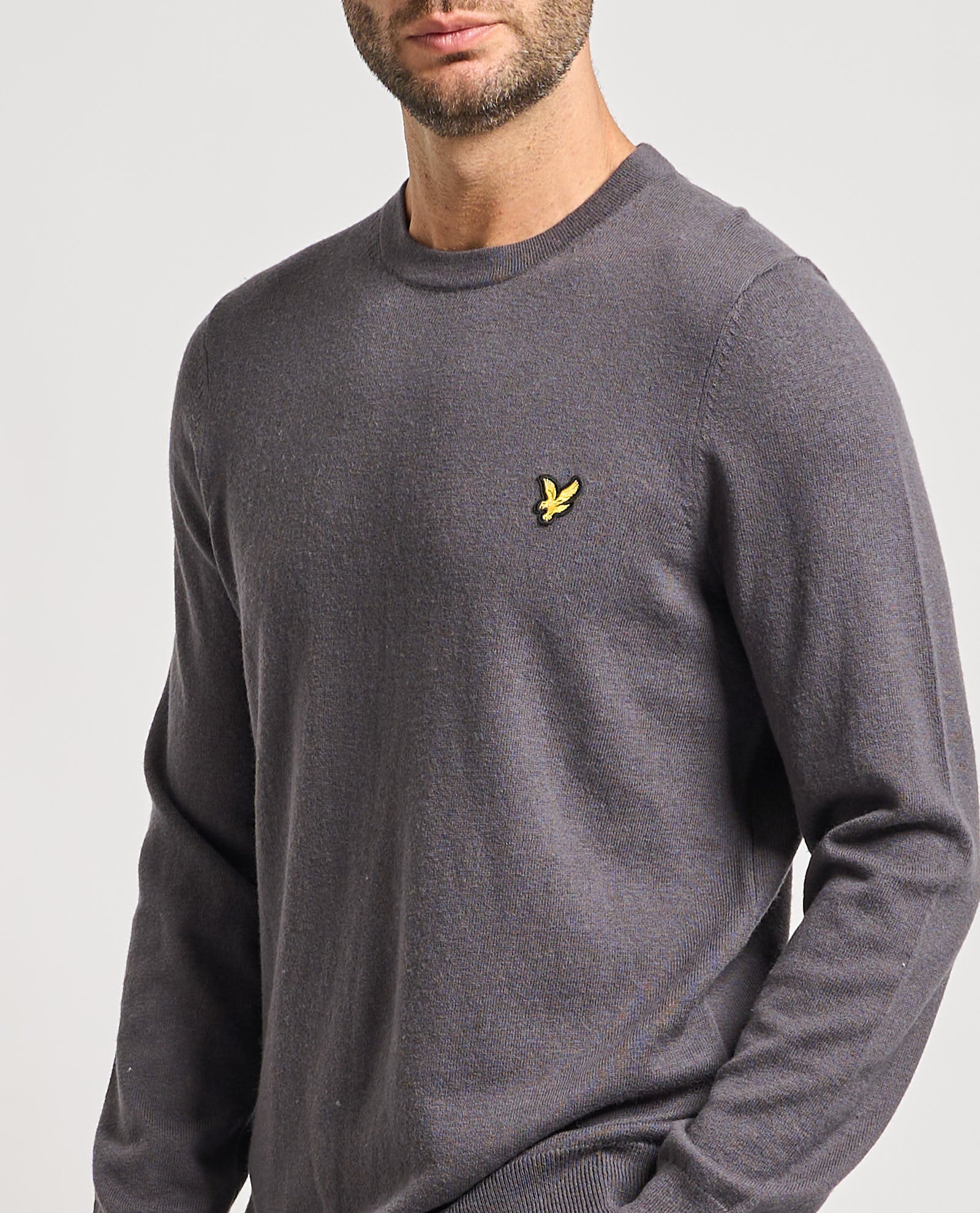 Lyle & Scott uomo maglia Cotton Merino KN2110VC X878