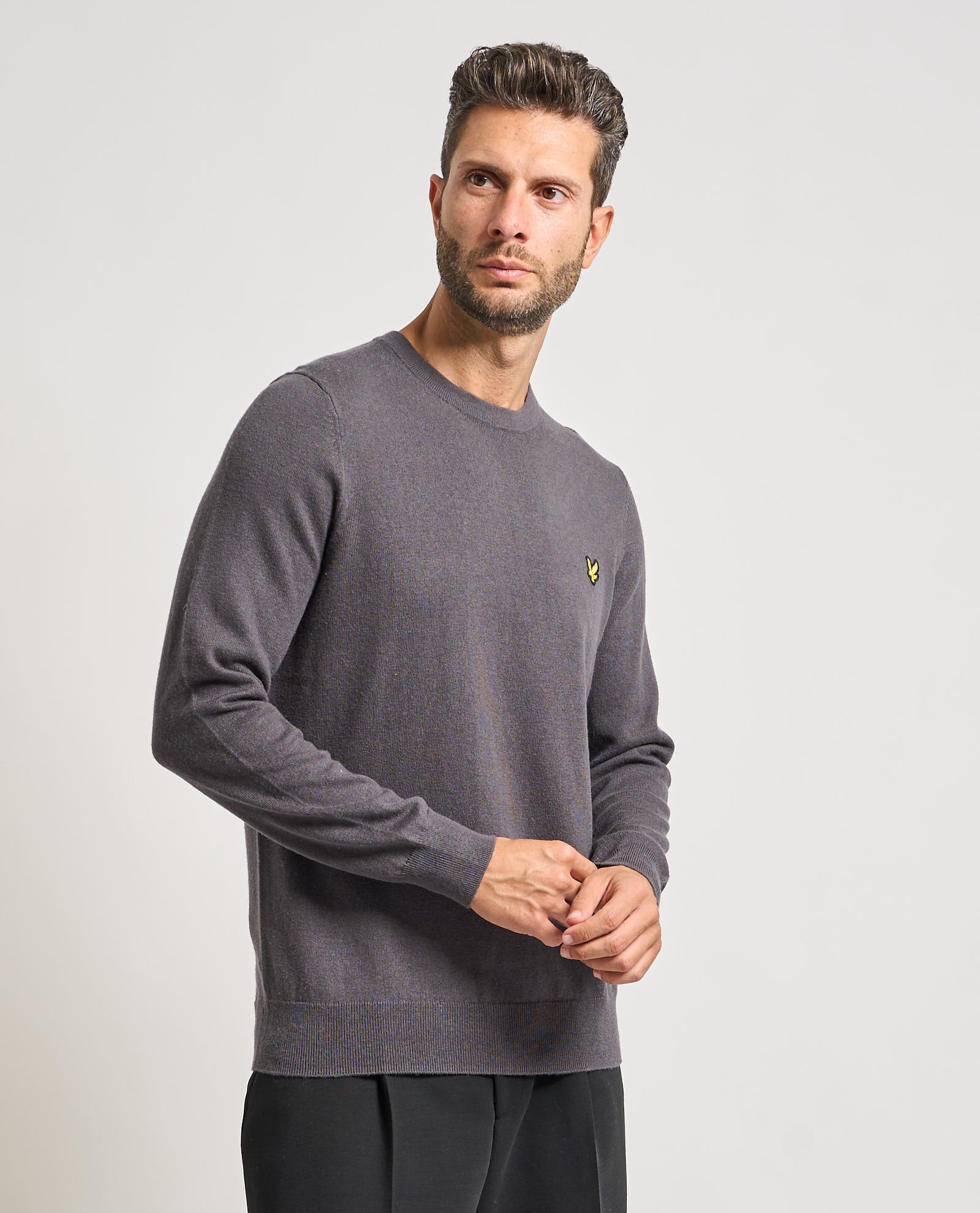 Lyle & Scott uomo maglia Cotton Merino KN2110VC X878