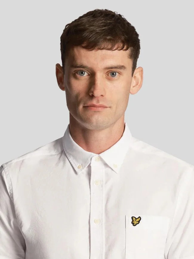 Lyle &amp; Scott uomo camicia Short Sleeve Oxford SW2004V 626