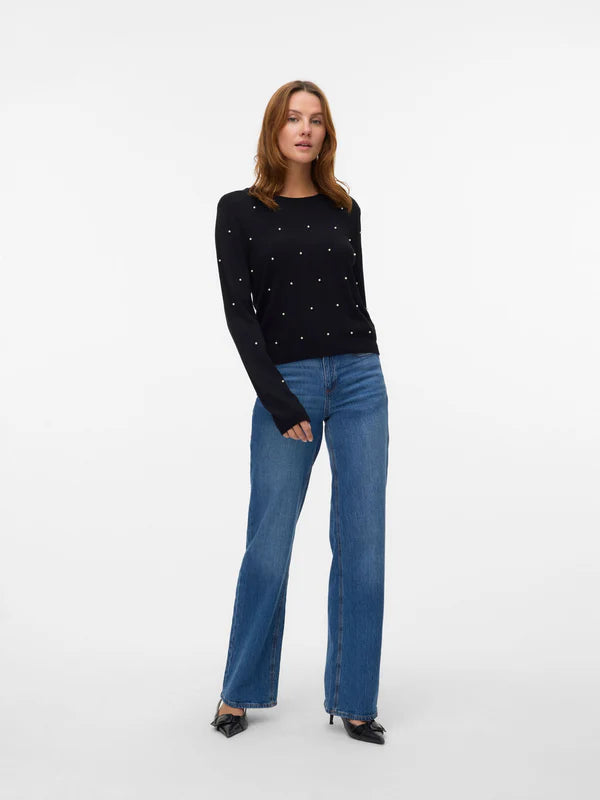 Vero Moda donna maglia Glory 10331386 Black